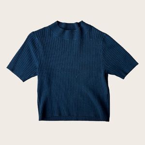 Brandy Melville Black Crop Top